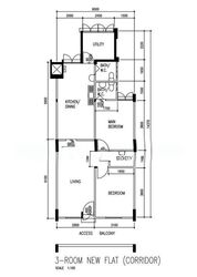 Blk 425 Ang Mo Kio Avenue 3 (Ang Mo Kio), HDB 3 Rooms #524348051